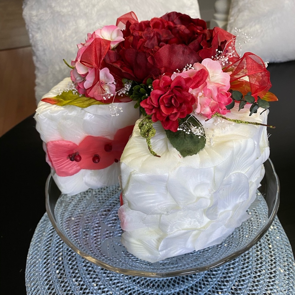 Fake Cake, CenterPiece Decoration,Mothers Day Gift